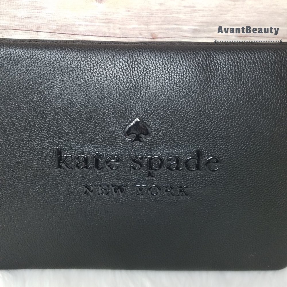 Sienne Logo Laptop Sleeve Black Kate Spade 15'' - Picture 3 of 11